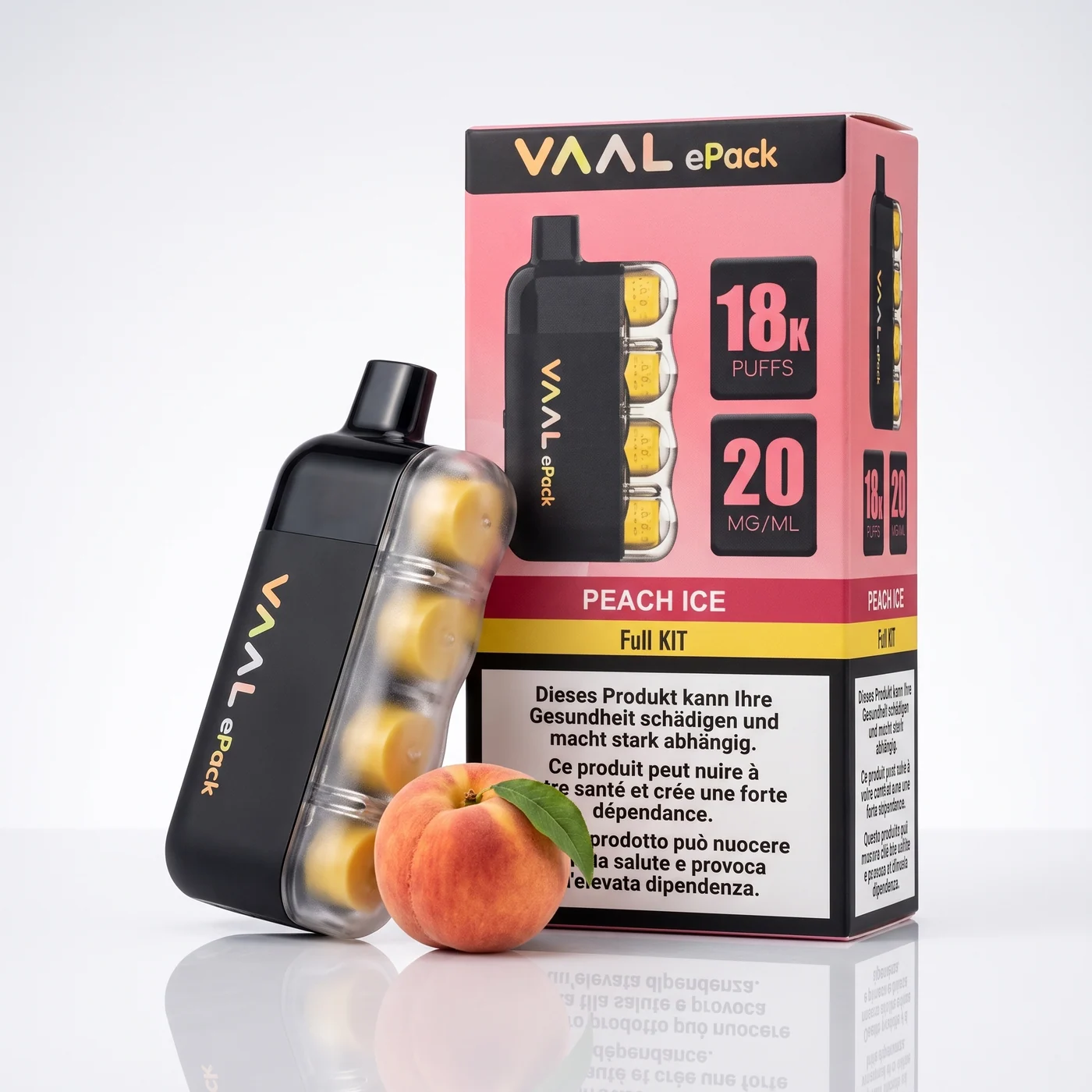 VAAL ePack Peach Ice Kit Produktbild