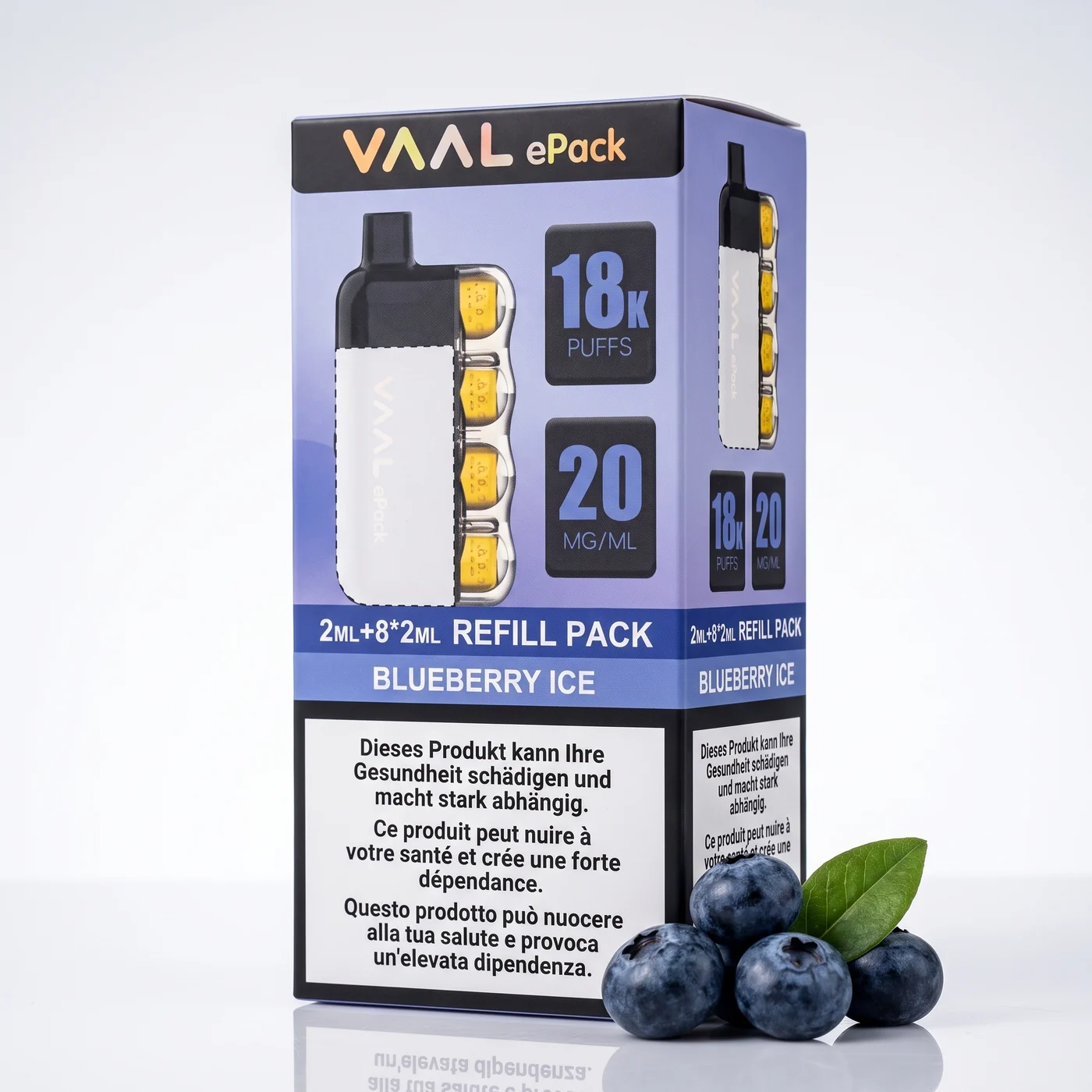 VAAL ePack Blueberry Ice Refill Produktbild