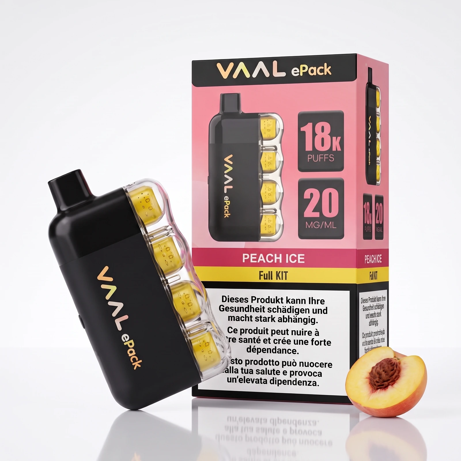 VAAL ePack Peach Ice Kit Produktbild
