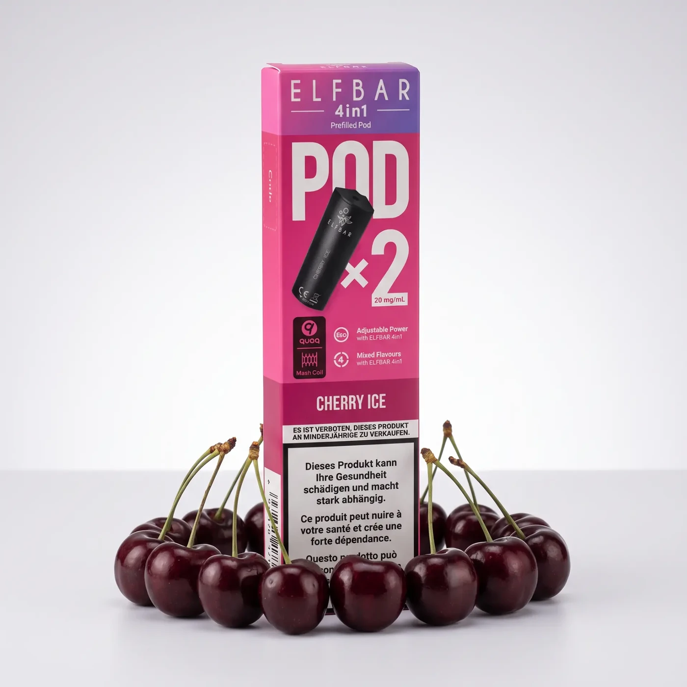 Elfbar 4in1 Pod, Cherry ICE Produktbild
