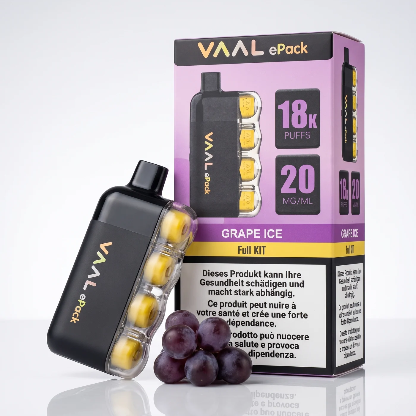 VAAL ePack Grape Ice Kit Produktbild
