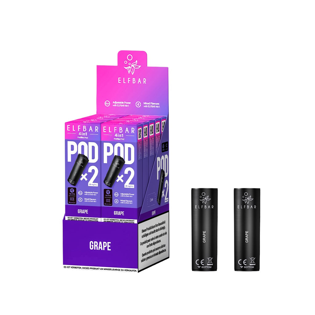 Elfbar 4in1 Pod, Grape