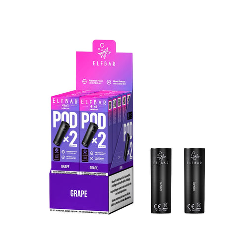 Elfbar 4in1 Pod, Grape
