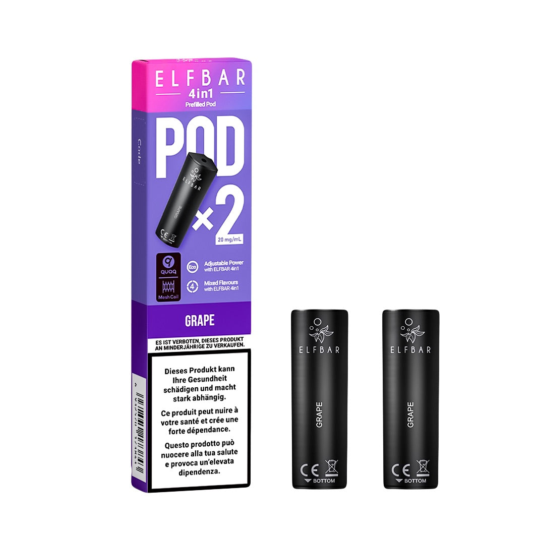 Elfbar 4in1 Pod, Grape