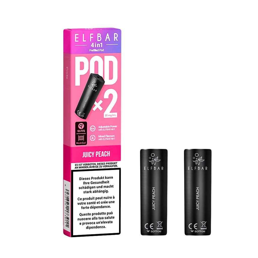 Elfbar 4in1 Pod, Juicy Peach