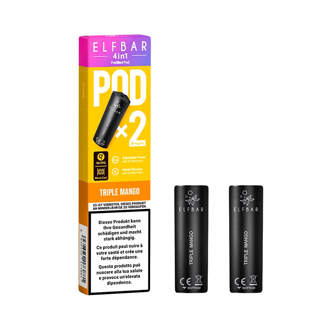Elfbar 4in1 Pod, Tripple Mango