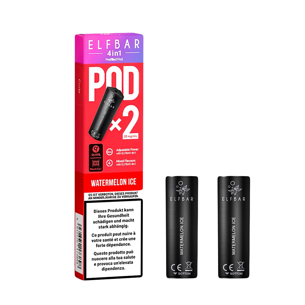 Elfbar 4in1 Pod, Watermelon ICE