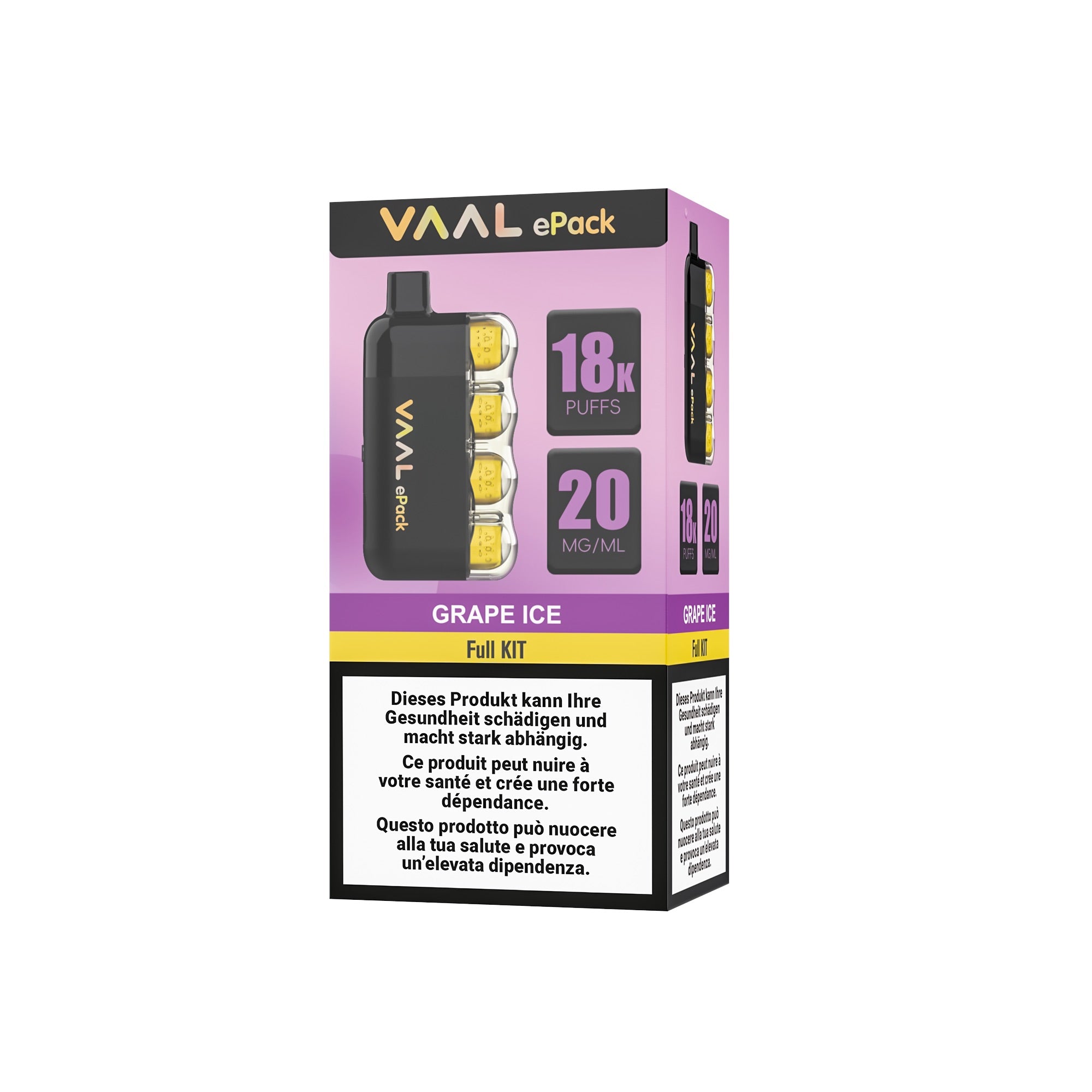 VAAL ePack Grape Ice Kit