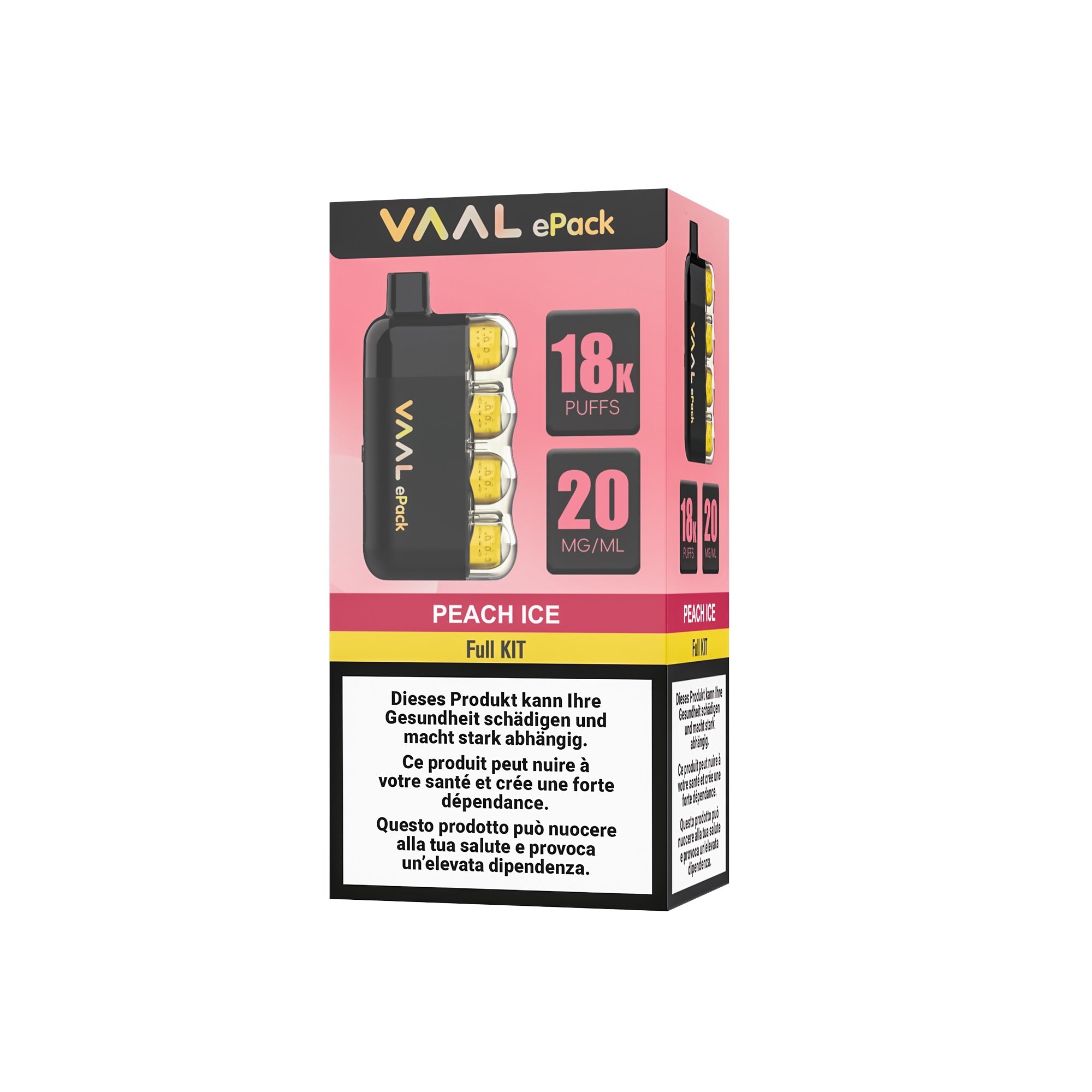 VAAL ePack Peach Ice Kit